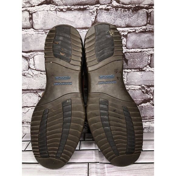 Rockport Powered by DMX Brown Leather Bicycle Toe Shoes Men’s Sz 11.5M US/45EU - Picture 15 of 16